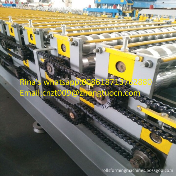 steel sheet roof sheet roll forming machine line 14