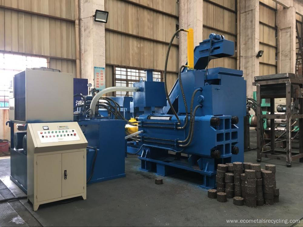 Horizontal Scrap Block Making Machine Equipment for Steel