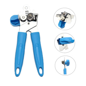 Stainless Steel Multifunctional Manual Can Opener for Kitchen