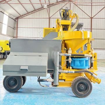 Electric Drive Wet Mix Shotcrete Machine for Building and Construction