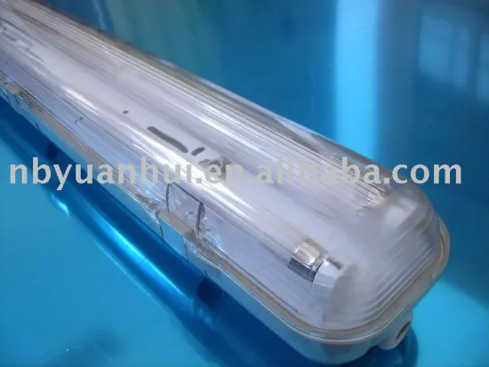 Single 6ft Fluorescent Light Fitting Waterproof IP65