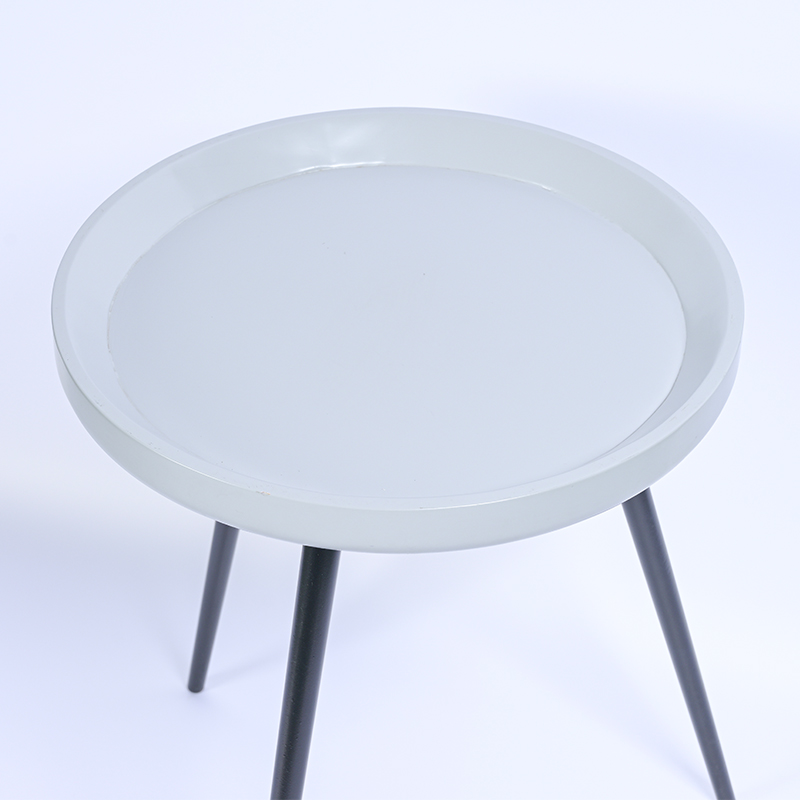 Round Mini Table For Living Room_Modern Round Side Table