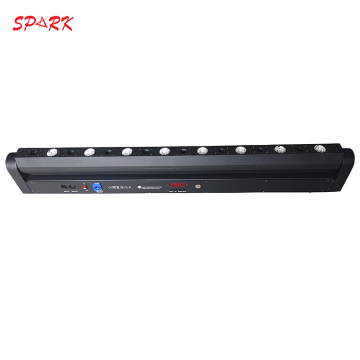 คานไขมัน 8 ตา 500 เมกะวัตต์บาร์เลเซอร์สีแดงพร้อมไฟ LED สีขาวอุ่น 8 ตัว - ไฟดีเจ - ไฟ