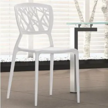 Colorful Durable Modern Plastic Dining Chairs in China