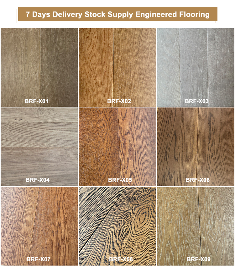 Engineered wood flooring