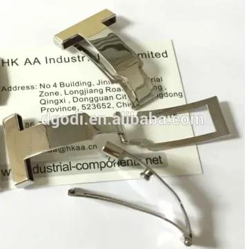 custom made stainless steel watch buckle as watch band buckle