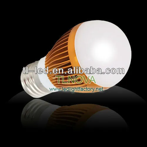 LED golden 5W E27 A60 85-265V LED bulb