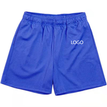 Custom LOGO American Men's Fitness Running Shorts with Mesh and Breathable Features