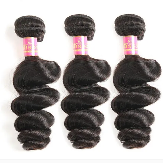 Loose Wave Indian Cuticle Aligned Raw Hair Bundles, Wholesale Virgin Unprocessed Indian Hair Vendors
