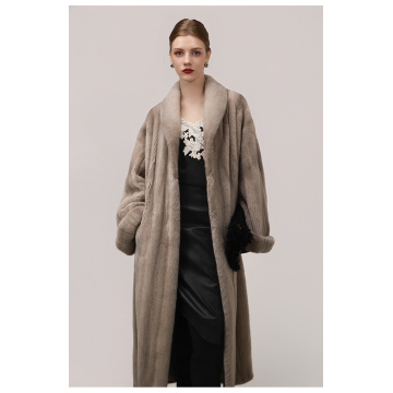 KC Fur Velvet Young Short Fashion Fur Coat For Women