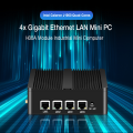 Perisian penghala 4 lan fanless mini pc