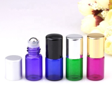 Colorful Perfume Roll-On Bottles - 1ml to 10ml Glass Bottles
