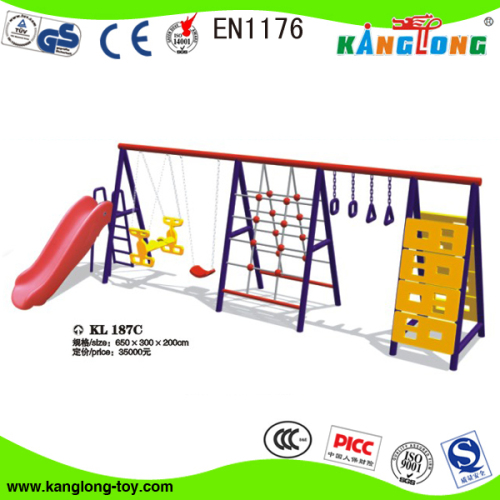 Galvanise Steel Prak Swing with Optional Color (KL 187C)