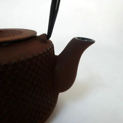 Enamel Cast Iron Teaset - Teapot/Tea Kettle