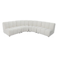 Elsa Channel Fabric Modular Sofa