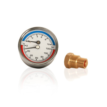 40mm Stainless Steel Air Pressure Thermometer