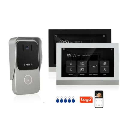 Waterproof HD Night Vision Video Doorbell Intercom System for Villa