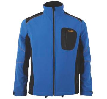 Blue with black Softshell Jacket