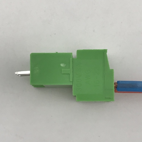 Bloque de terminales de PCB enchufable de 2 clavijas y 3.81 mm de paso