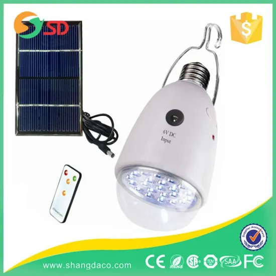 Emergency Portable Solar Rechargeable Led Solar Energy Light Bulbs Outside