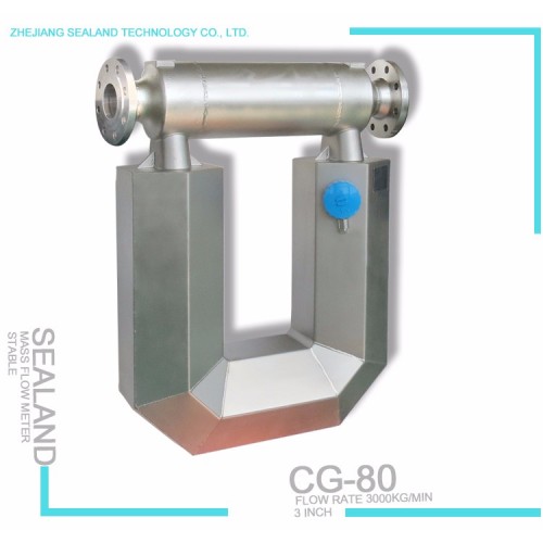 Medidor de fluxo de massa de Coriolis para dispensador de CNG / LNG / LPG