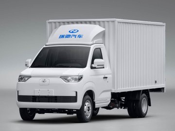 Ruichi C5L Pure Electric Mini Cargo Truck 415km CLTC Single Cab Rear Wheel Drive Electric Logistics Van for Goods Transport