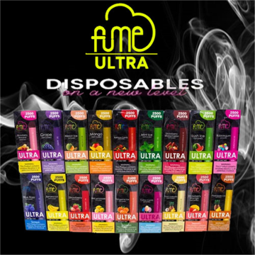 Germany Disposable vape Fume Ultra 2500 puffs 2%