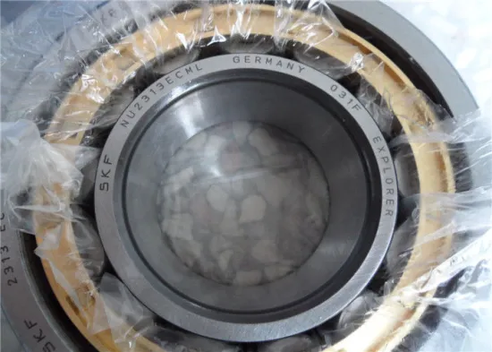 Np321.m1 Cylindrical Roller Bearing Brass Cage With Z1v1 / Z2v2 / Z3v3 Vibration