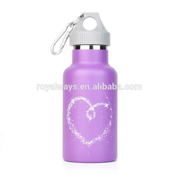 12oz Kids Water Bottle Stainless Steel Flask For Hot and Cold Drinks