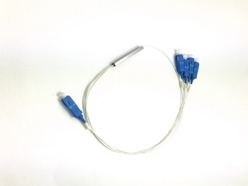 PLC 1*4 mini steel splitter sc upc connector