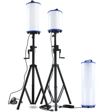 Youlumi Manual Lift Balloon Light Tower IP65 Waterproof Removable Tripod LED Work Light (80W/120W/220W)