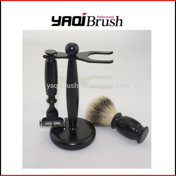 metal black shaving kit wholesale
