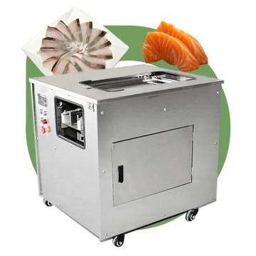Slicer di tilapia obliqua automatica e filetto di filetto di pesce