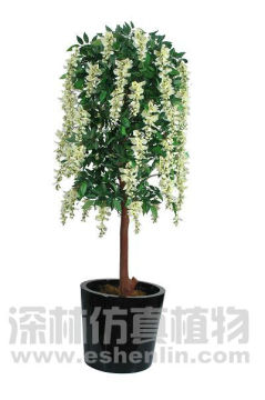 beautiful artificial flower Autumn Long Wisteria used to indoor decoration