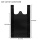 PE Black Plastic Packaging Reusable Plastic Bag for Grocery