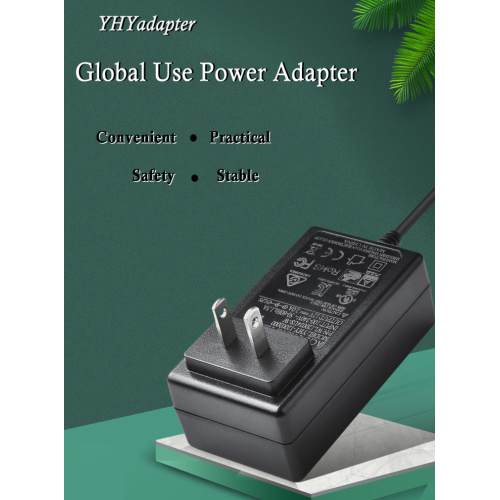 AD DC 12V 2.5A Adaptador de fonte de alimentação UL