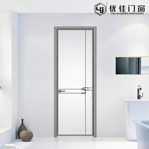 격자 및 장식 이중 유리 스윙 도어