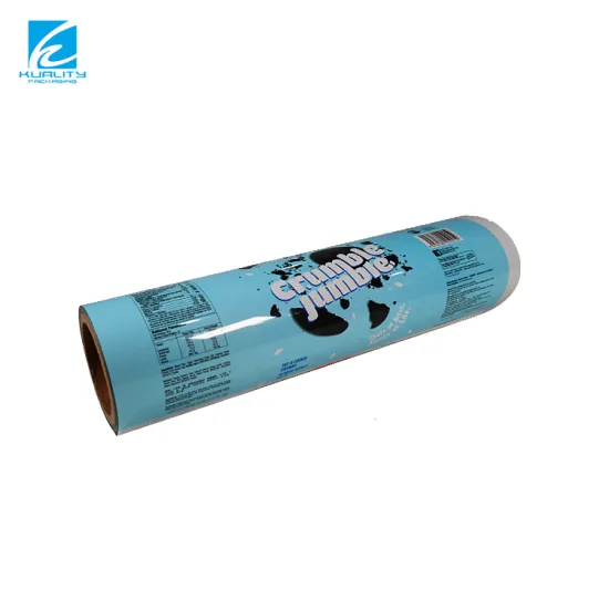 Customized Plastic Laminated Automatic Packaging Film for Biscuits, Chips & Snacks