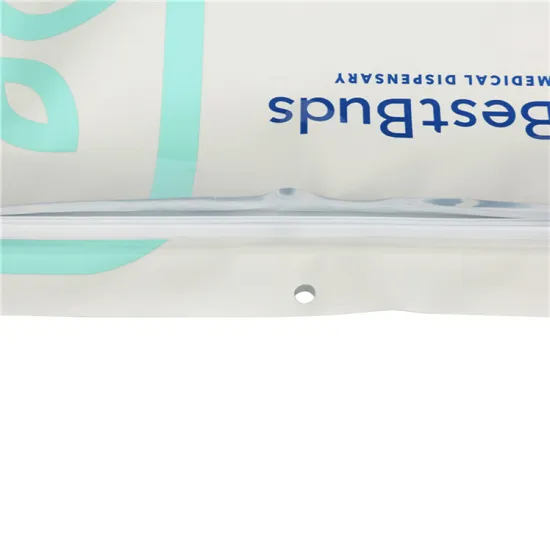 Reusable Medical Dispendary Pouch with Child Proof Ziplock