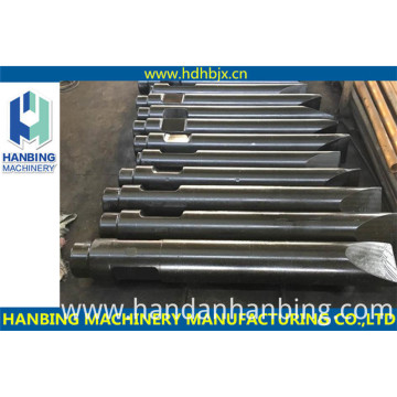 SB81 / 100/131/121 Chisels de martillo hidráulico usados ​​excavadoras