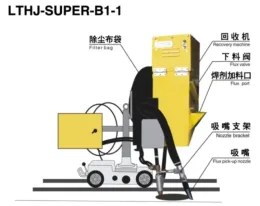Welding Tractor Flux Recovery Machine