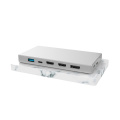 USB C Docking Station met NVME M.2 behuizing