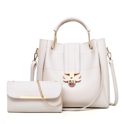 Promotional top quality fashion pu shoulder lady handbag
