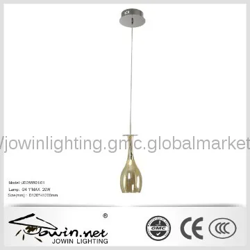 Modern Gold Glass Pendant Light