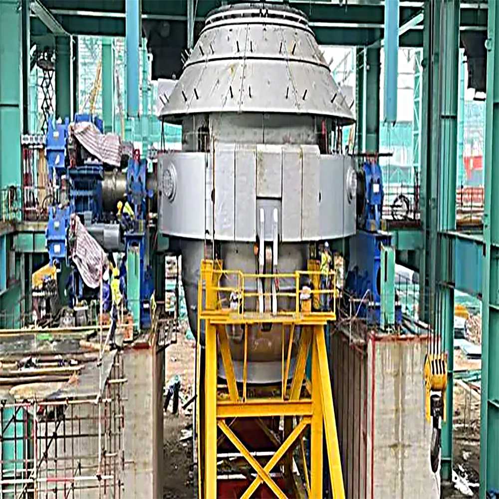 Large converter tilting system