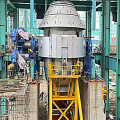 High efficiency converter tilting device