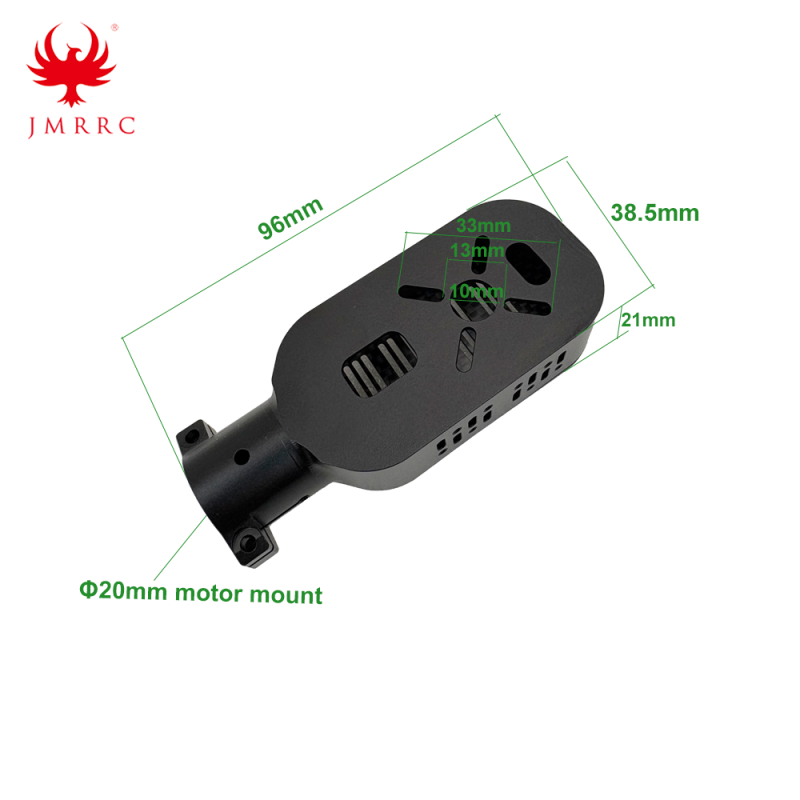 For Multirotor application UAV Drone Accessories OD 20mm Motor Mount Bracket Multi-rotor CNC Aluminum 20mm Arm Motor Clamp Mount