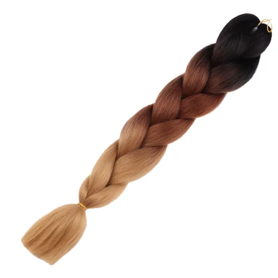 Wholesale 100g ombre synthetic hair extension