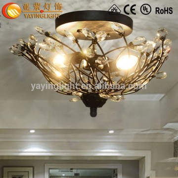 crystal tree branch ceiling lamp,modern crystal ceiling lamp,factory-outlet crystal ceiling lamp