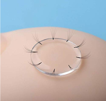 Silicone Eyelash Extension Pallet Pad: Reusable Rectangle and Round Trays for High-Quality Brand New Eyelash Branding Tools